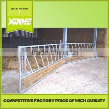 New design cattle panels diagonal feeder barriers for cow equipment