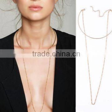 MS60150L Gold Color Fashion European Necklace Supplies for Jewelry