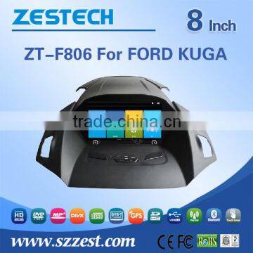 Wholesale car fm radios audio multimidea vision car dvd player For Ford KUGA support Phone 3G DV" inch touchscR SWC BT