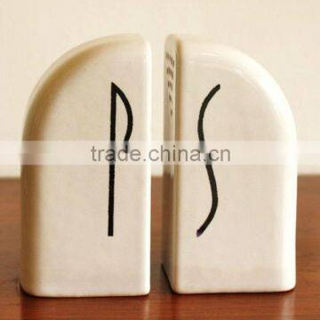 factory ceramic morden salt and pepper shaker