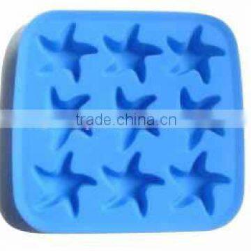 2013 best selling High quality and durable silicone starfish mold