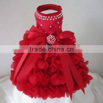 pet dress/luxury andmade hdog dress/formal attire