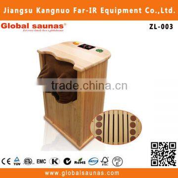 infrared sauna wooden barrel massager for foot care