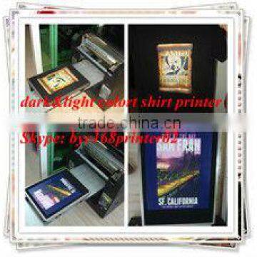 A3+ size Direct to Black Tee shirt printer with white Ink