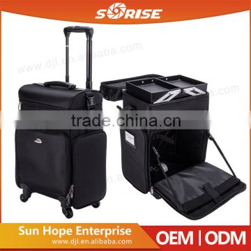 Trade assurance high quality sunrise artist nylon polo latest design trolley luggage China supplier                        
                                                                                Supplier's Choice