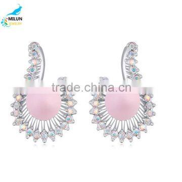 High quality crystal earrings wedding wholesale fashion jewellery