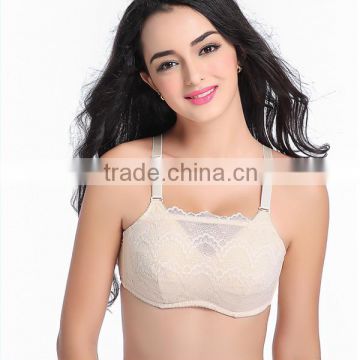 Hot sexy cotton bra for mastectomy fake breasts beautiful bra silicone fake boobs soft bra whole sale