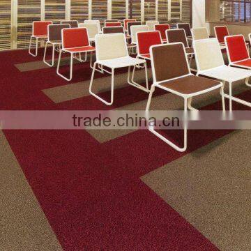 16 Various Colors Nylon carpet tiles Removable Office carpet Tiles