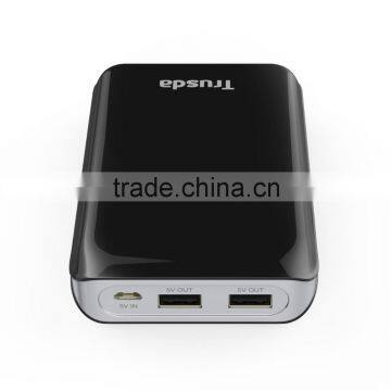 Fantastic Universal 2 USB Ports external power pack 10000/13000/15000mAh Li-ion power bank with OEM/ODM Manufacturer