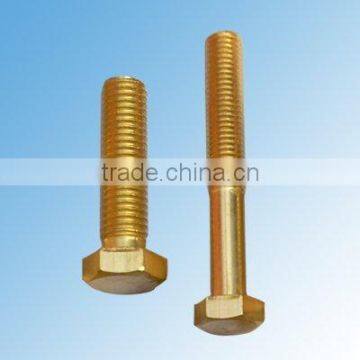 BRASS HEX BOLT DIN933 AND DIN931