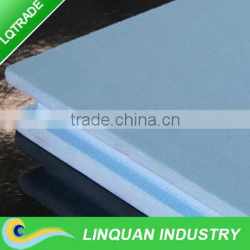 Blue rigid extruded polypropylene sheet