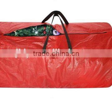 PE Cloth Christmas Tree Bag Red buggy bag