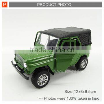 1 32 Pull Back Metal Toy Die Cast Jeep Car With Music photo-5
