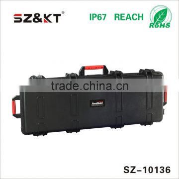 carrying military storage box