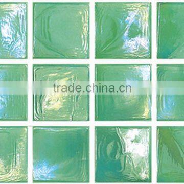 Ice Jade Series Iridescent Glass Mosaic tile for home interior decoration /wallpapers(PMGIJL078)