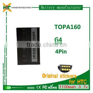 Mobile Phone Battery Components TOPA160 for HTC G4 T3320/T3333/T5353/T5388 photo-2