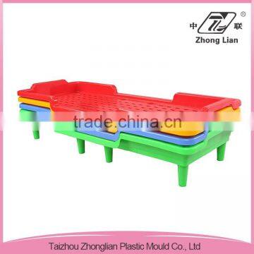 Hot selling PP plastic stacking cheap child single bed designs