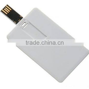 Custom Promotional USB Flash Drive Anti-Magnet Credit Card Business USB Real Capacity Memory Stick Logo Printing Wholesale Bulk photo-4