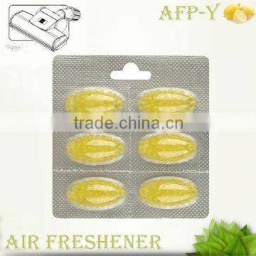 Lemon Smell Air Freshener for Vacuum Cleaner (AFP-6Y)