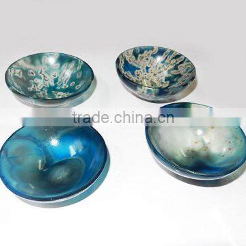 Wholesale Gemstone Bowls 3INCH | Blue Onyx