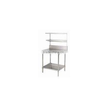 Icegreen Stainless Steel Work Bench/Table/Rack With 3 Shelves and Adjustable Feet