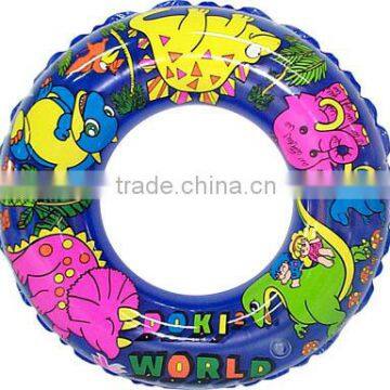 PVC dinosaur inflatable swim ring