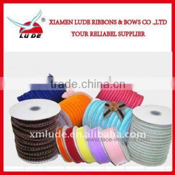 colorfull nylon Velvet ribbon