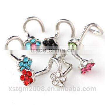 flower nose stud artificial nose pins