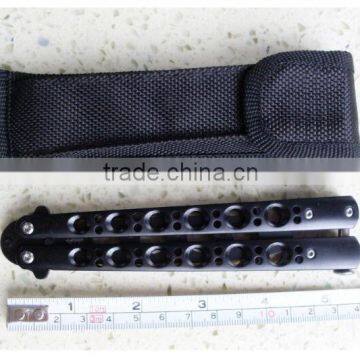 Butterfly Steel Trainer Knife / Folded Knife Training Tool / Butterfly Knife photo-2