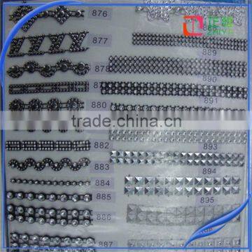strass for shoes butterflies iron on rhinestone sheet embellishments for dresses fringe wedding dress
