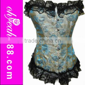 Beautiful decorative pattern women sexy bustier top