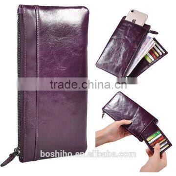 Amazon Wholesale Men's Genuine Leather Wallet Card Holder Wallet