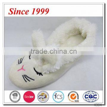 OEM super soft sole rabbit animal slippers
