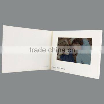 CMYK Printing Customized Tft Lcd Video Business Cards creative handmade greeting card