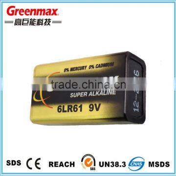 Alkaline Battery 9V 6LR61