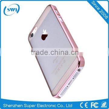 Anti-scratch and Shock Resistance PC Transparent Phone Cover Case For IPhone 5 SE 6 6S Plus photo-4