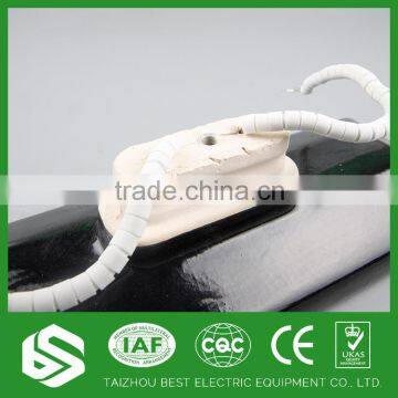 Flexible Design Black 500w Wall Mounted Ceramic Infrared Heater photo-2