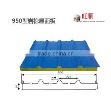 Fire-proof Rock Wool Sandwich Panel for Clean Room