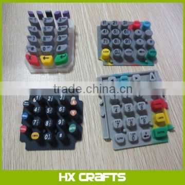 Storage silicon keypad, rubber keypad, keypad customized is welcome