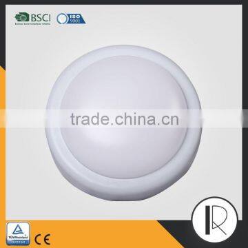 18W LED White Black Grey Round Surface Mounted Bulkhead Lamp