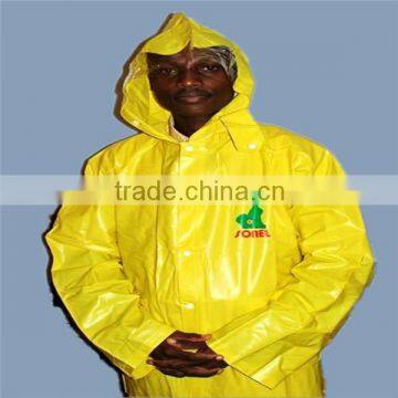 reusable raincoat/cheap raincoat pvc/fashion adult raincoat