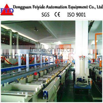 Feiyide Hanging Arm Barrel Plating Production Line for Zinc Copper Nickel Plating