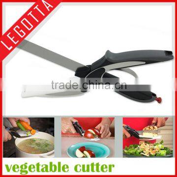 China supplier cheap price clever vegetable 2 in 1 cutter food chopper in stock