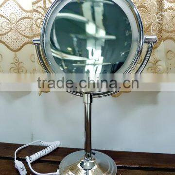 free standing cosmetic mirror