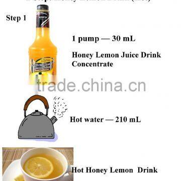 Honey Lemon Juice Drink Concentrate photo-2