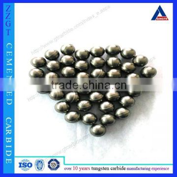 Different diameters' balls made from tungsten carbide