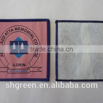 Good Making Woven Badge,woven Patch for College Student Apparel