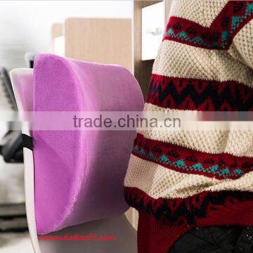 Best selling products new design back cushion for car ,memory foam back support seat cushion,lumbar support pillow