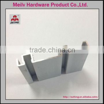 Foshan furntiure hardware building material matt silver aluminium profile