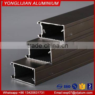 Anodized Bronze Aluminum Square Hollow Tube for Decoration photo-2